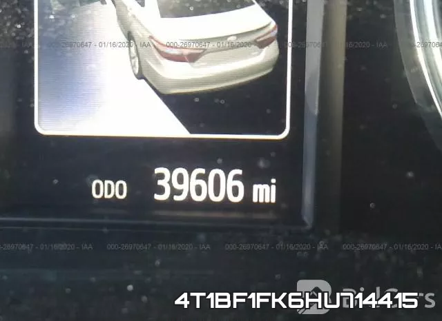 4T1BF1FK6HU714415 фото 8