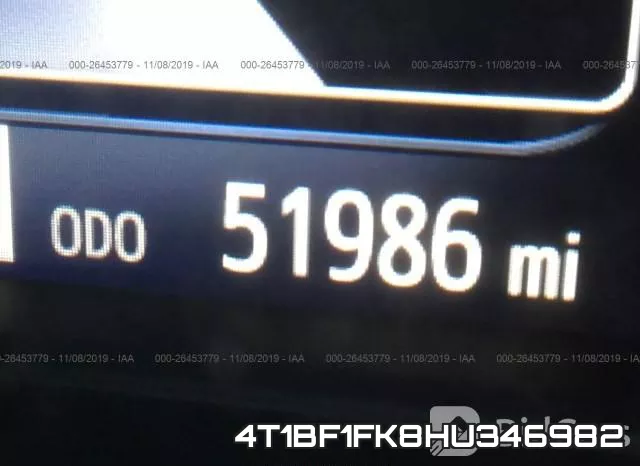 4T1BF1FK8HU346982 фото 8
