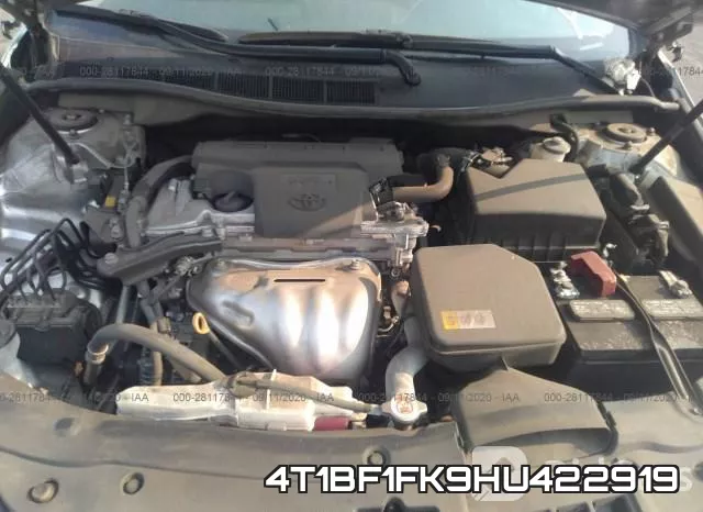 4T1BF1FK9HU422919 фото 2