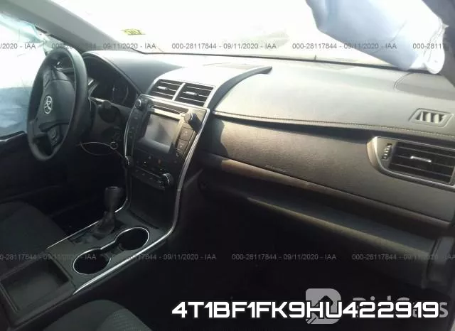 4T1BF1FK9HU422919 фото 6