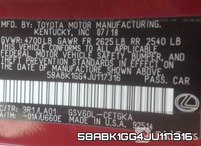 58ABK1GG4JU117316 фото 10
