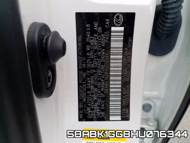 58ABK1GG8HU076344 фото 2