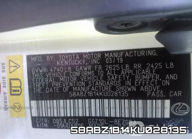 58ABZ1B14KU028135 фото 10