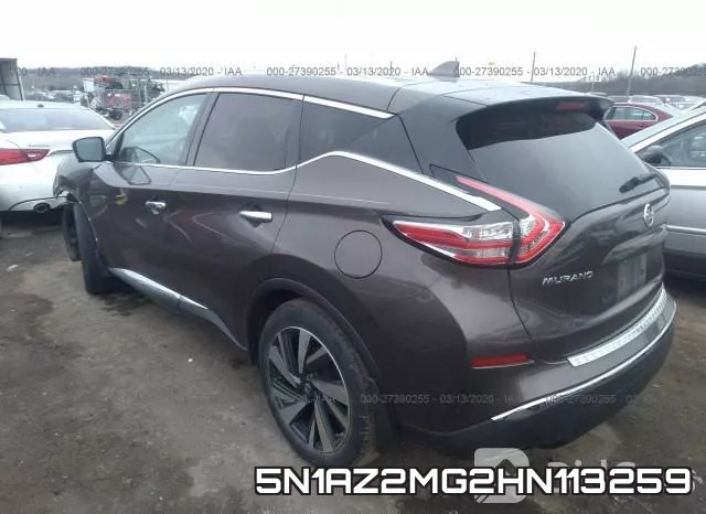 5N1AZ2MG2HN113259 фото 4