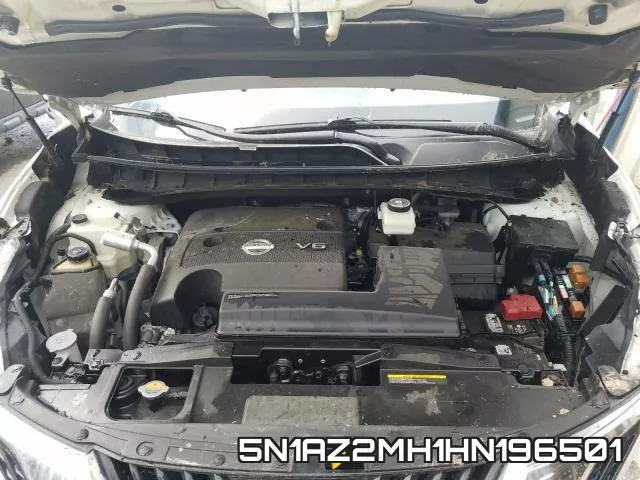 5N1AZ2MH1HN196501 фото 8