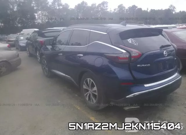 5N1AZ2MJ2KN115404 фото 4