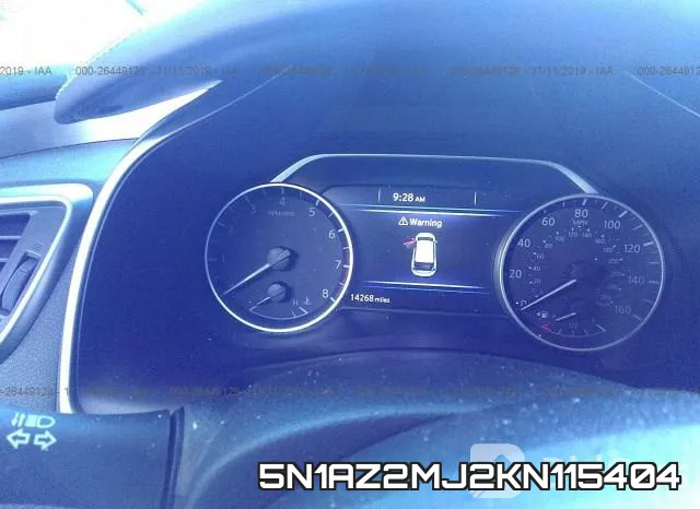 5N1AZ2MJ2KN115404 фото 8