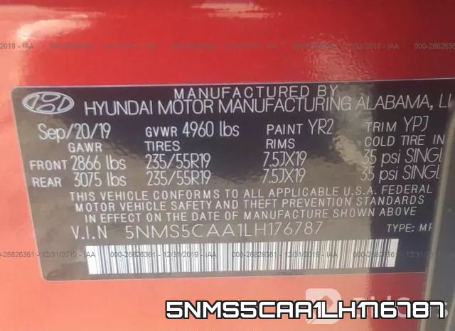 5NMS5CAA1LH176787 фото 10
