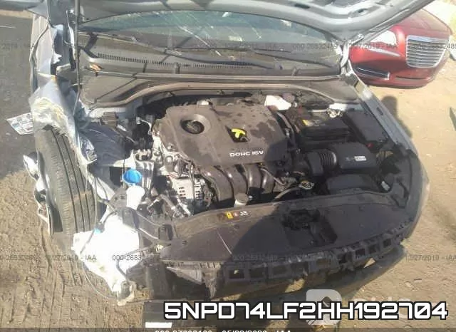 5NPD74LF2HH192704 фото 2