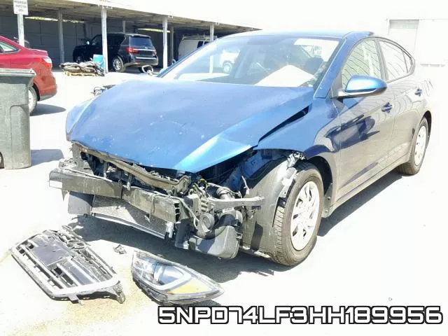 5NPD74LF3HH189956 фото 3
