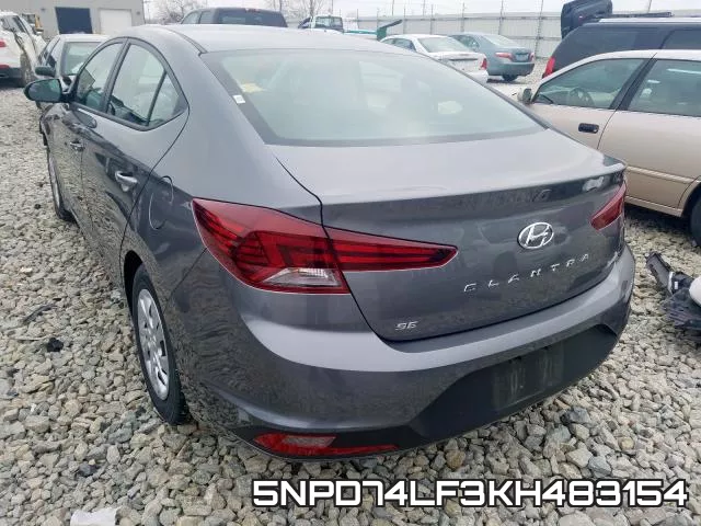 5NPD74LF3KH483154 фото 4