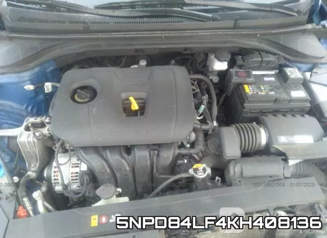 5NPD84LF4KH408136 фото 2
