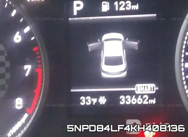5NPD84LF4KH408136 фото 8