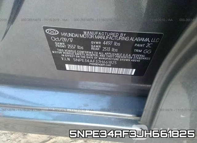 5NPE34AF3JH661825 фото 10