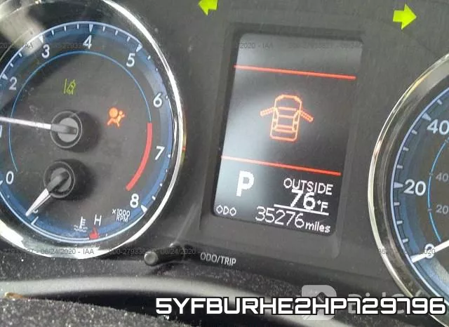 5YFBURHE2HP729796 фото 8