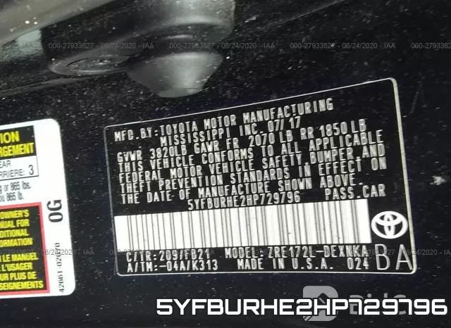 5YFBURHE2HP729796 фото 10