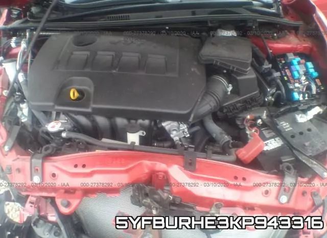 5YFBURHE3KP943316 фото 2