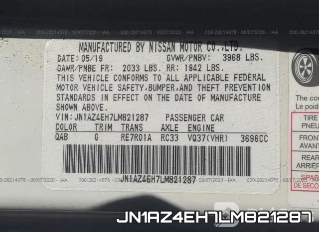 JN1AZ4EH7LM821287 фото 10