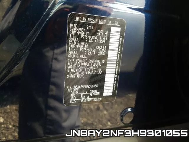 JN8AY2NF3H9301055 фото 2