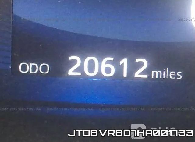 JTDBVRBD7HA001733 фото 8