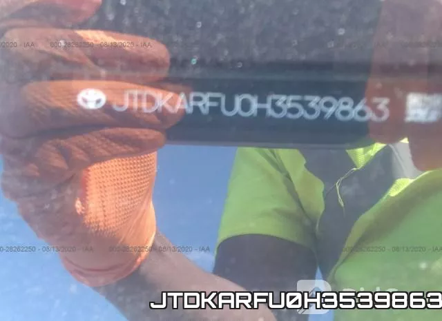 JTDKARFU0H3539863 фото 10