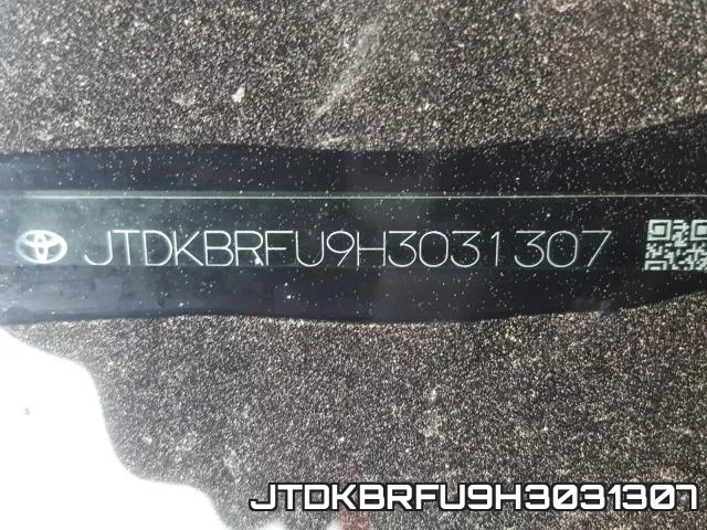 JTDKBRFU9H3031307 фото 2