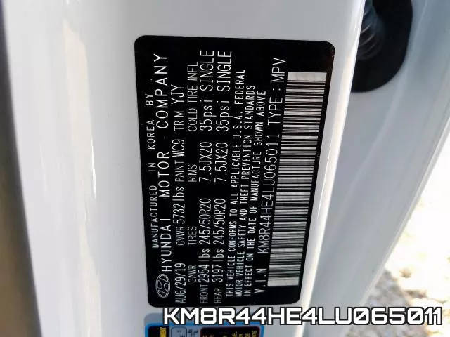 KM8R44HE4LU065011 фото 2