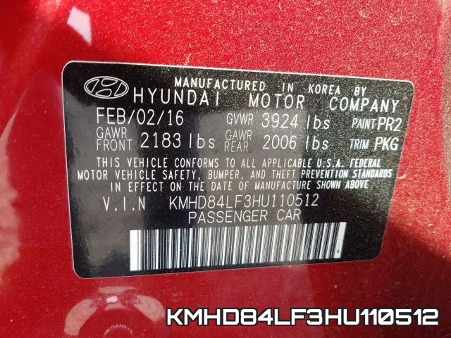 KMHD84LF3HU110512 фото 2
