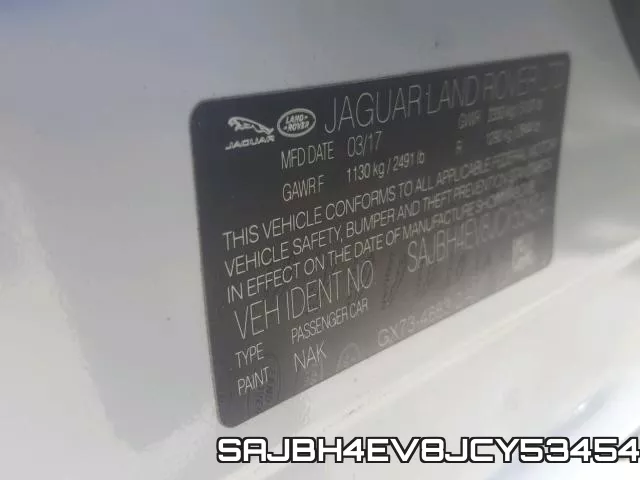 SAJBH4EV8JCY53454 фото 2