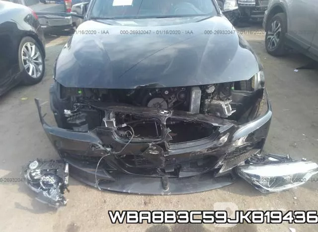 WBA8B3C59JK819436 фото 7