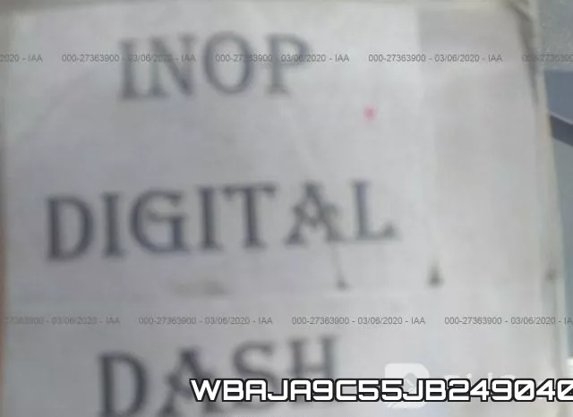 WBAJA9C55JB249040 фото 8