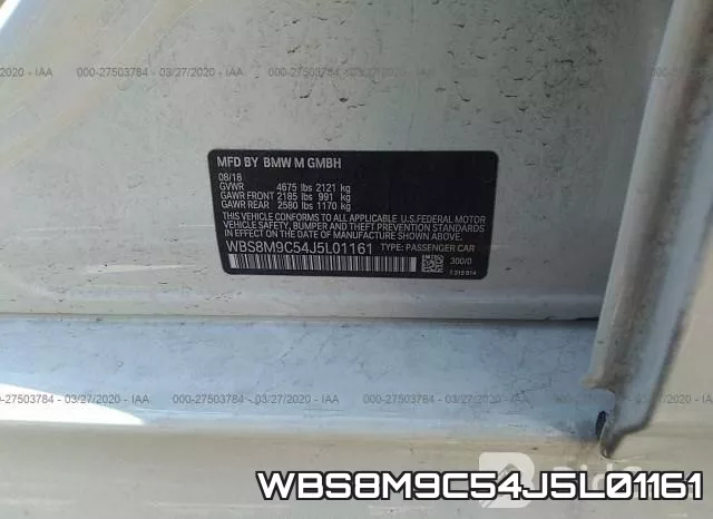 WBS8M9C54J5L01161 фото 10