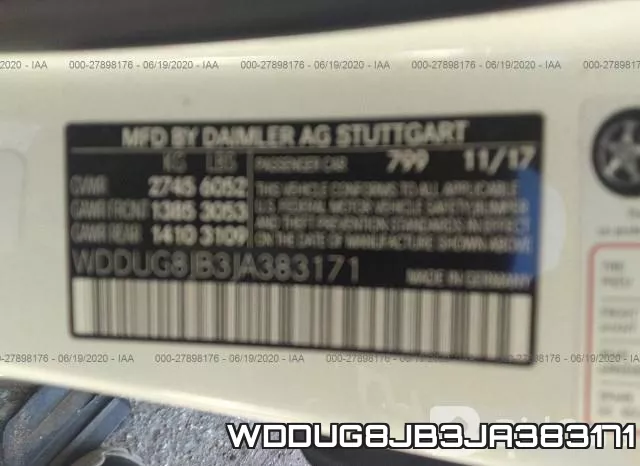WDDUG8JB3JA383171 фото 10