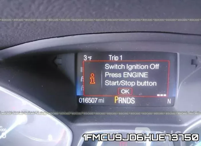 1FMCU9JD6HUE73750 фото 8