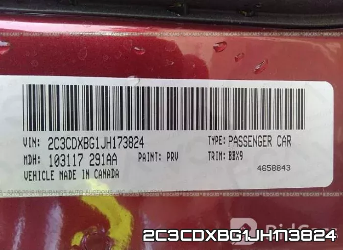 2C3CDXBG1JH173824 фото 10