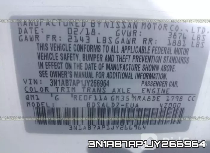 3N1AB7AP1JY266964 фото 10