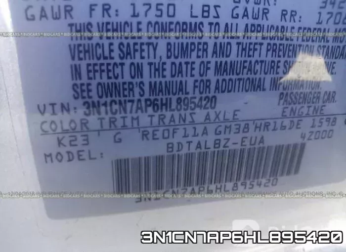 3N1CN7AP6HL895420 фото 10