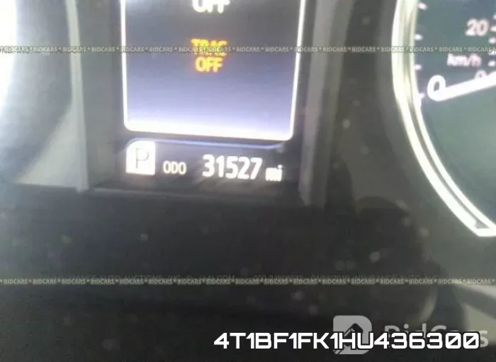4T1BF1FK1HU436300 фото 8