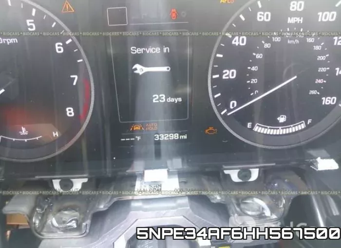5NPE34AF6HH567500 фото 8