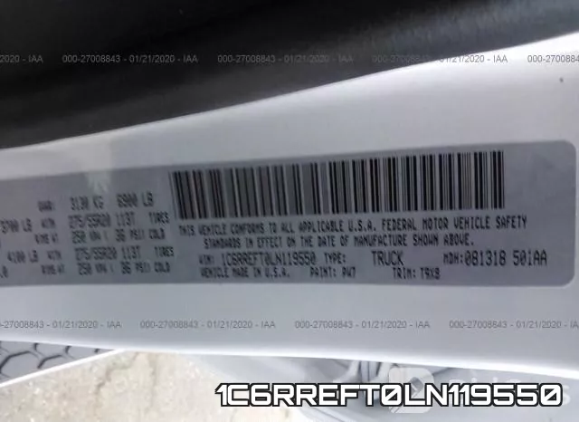 1C6RREFT0LN119550 фото 10