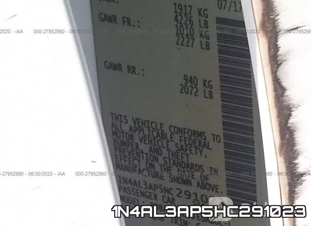 1N4AL3AP5HC291023 фото 10