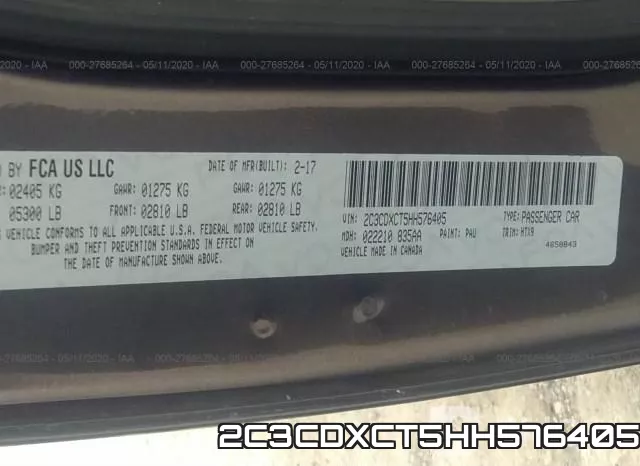 2C3CDXCT5HH576405 фото 10