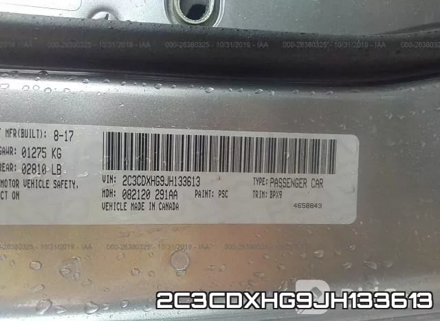 2C3CDXHG9JH133613 фото 10