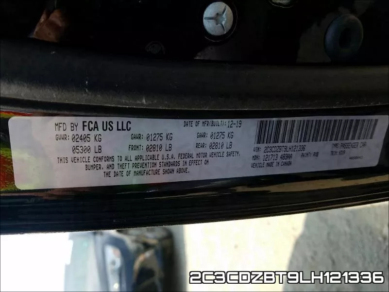 2C3CDZBT9LH121336 фото 2