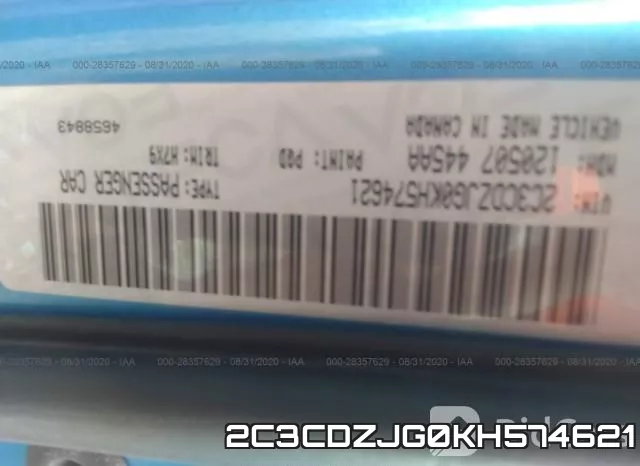 2C3CDZJG0KH574621 фото 10