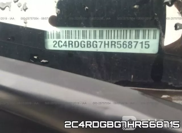 2C4RDGBG7HR568715 фото 10