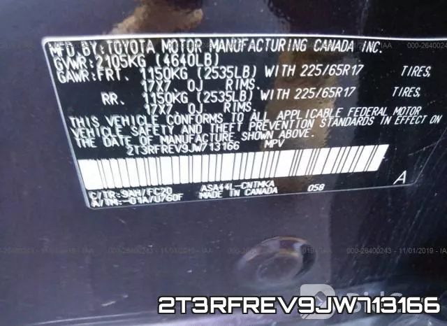 2T3RFREV9JW713166 фото 10
