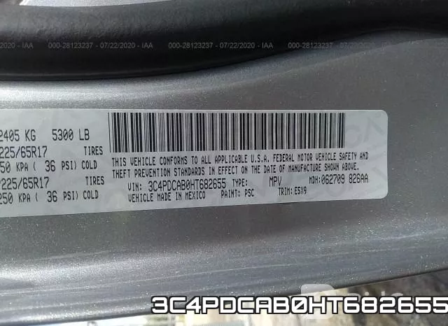 3C4PDCAB0HT682655 фото 10