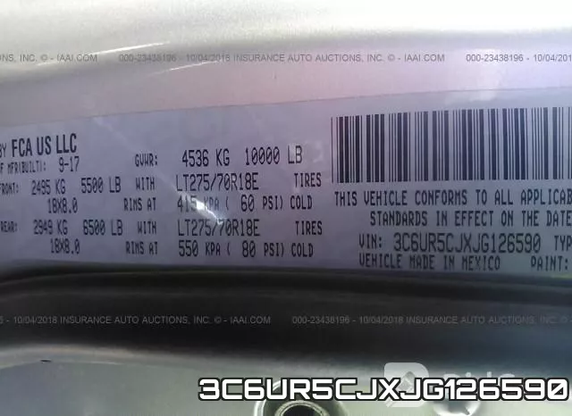 3C6UR5CJXJG126590 фото 10