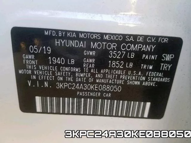 3KPC24A30KE088050 фото 2
